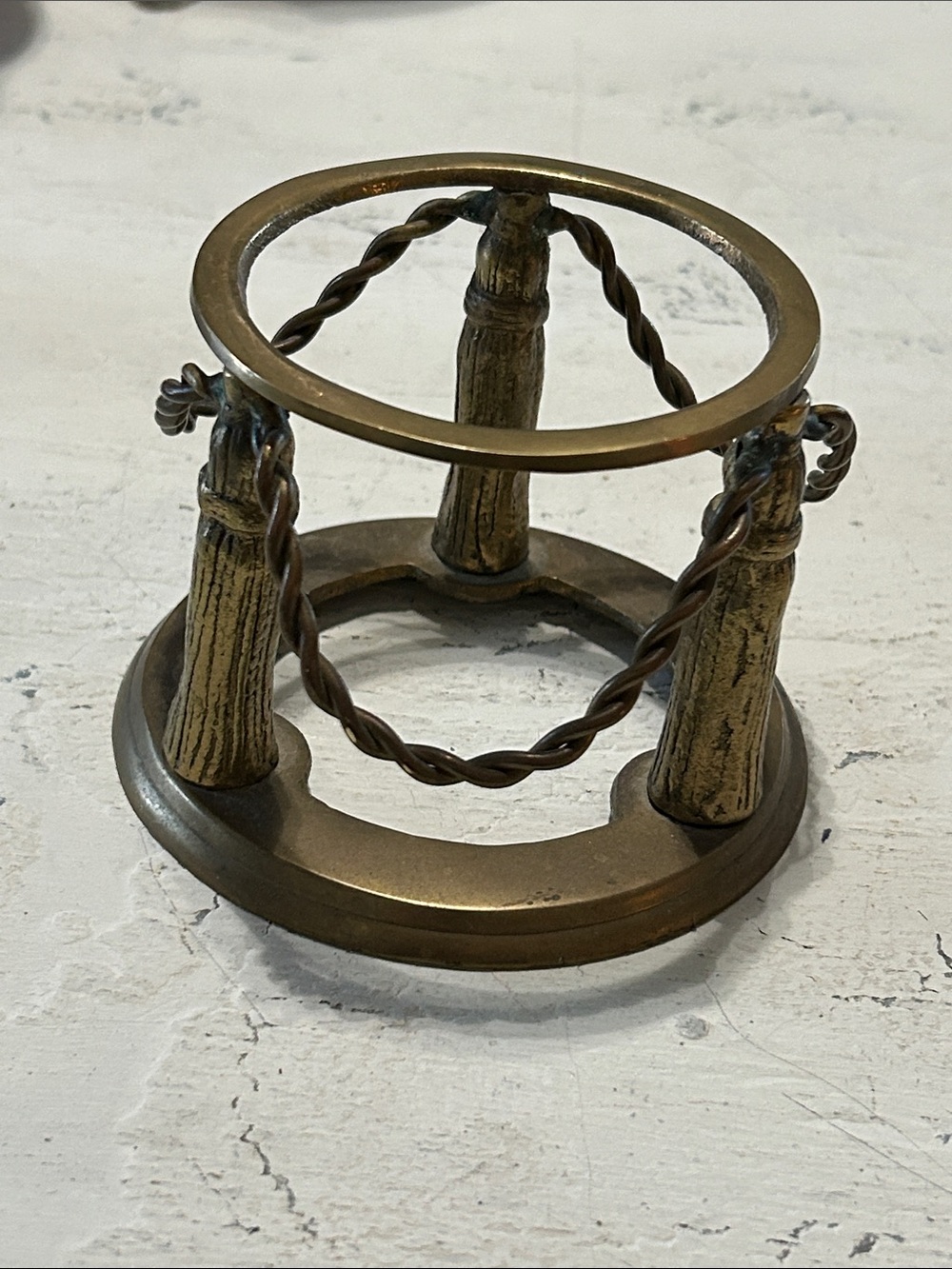 Vintage Brass Pedestal